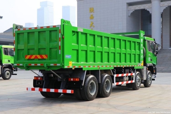 산시 오토 델롱 X3000 460HP 8X4 6X4 덤프 트럭 10.95x2.55x3.5 차원