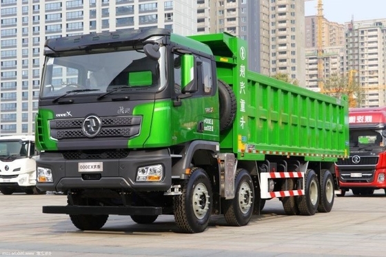 셰인시 오토 델롱 X3000 550hp 8X4 4x2 덤프 트럭 375hp 재고 0km 슈퍼 버전