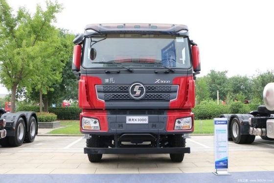 높은 용량 WEICHAI 엔진 샴시 델롱 X3000 8X4 6x4 375 371hp 트럭 덤프 트럭