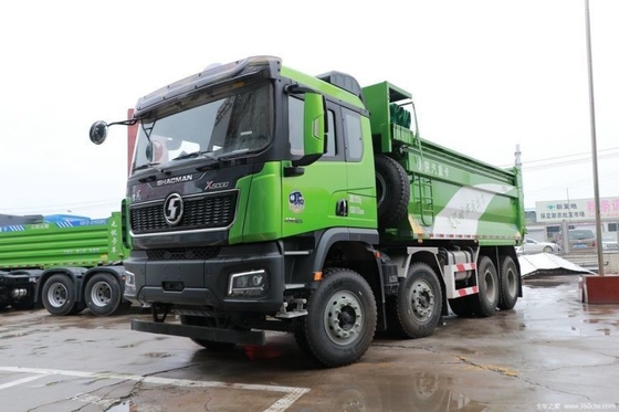 산시 델롱 X5000 0km 550hp 8X4 371hp 8.6m 고속도로 운송용 덤프 트럭