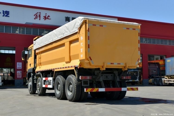 시노트룩 시트랙 G7 중량 트럭 500HP 8X4 375HP 자동 에어컨을 갖춘 덤프 트럭