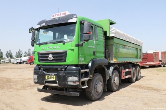 주식 특수 중량 트럭 중고차 0km 산데카 시트랙 G7H 8X4 6x4 371 375hp 덤프 트럭