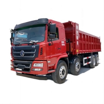 중고 Shaanxi 자동차 상업용 차량 X60km 8X4 6x2 4x2 371HP 덤프 트럭