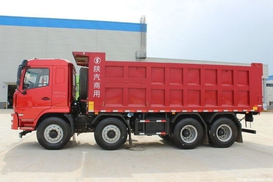 중고 Shaanxi 자동차 상업용 차량 X60km 8X4 6x2 4x2 371HP 덤프 트럭