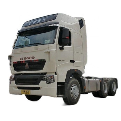 유로 4 무거운 트럭 Sinotruk HOWO T7H 480hp 6X2 견인 트럭 머리 저렴한 가격
