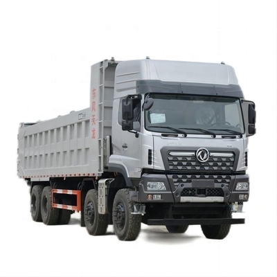 둥펑 티안롱 KC 8X4 375hp 600hp 엔진과 자동 에어컨을 가진 덤프 트럭