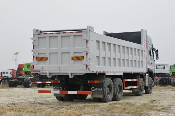 둥펑 티안롱 KC 8X4 375hp 600hp 엔진과 자동 에어컨을 가진 덤프 트럭