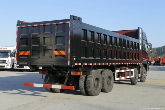 ABS가 장착된 중고용 동펜 티안롱 KC 트럭 8X4 371HP 465 HP의 덤프 트럭