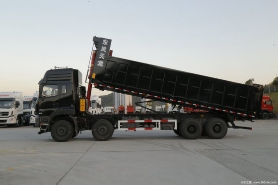 0km 동펜 천롱 KC 무거운 트럭 600hp 커민스 엔진 8X4 덤프 8.2m 당신을 위해