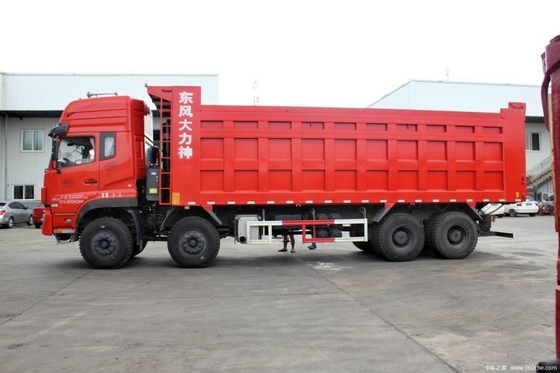 375HP 8X4 동펜 상업용 차량 0km 자동차 8.6m 451-500HP의 덤프 트럭