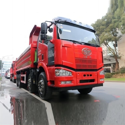 23 뜨거운 중고 FAW Jiefang J6M 8X4 371 375hp 덤프 트럭 오시바 엔진 280 HP 자동차