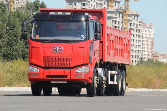 23 뜨거운 중고 FAW Jiefang J6M 8X4 371 375hp 덤프 트럭 오시바 엔진 280 HP 자동차