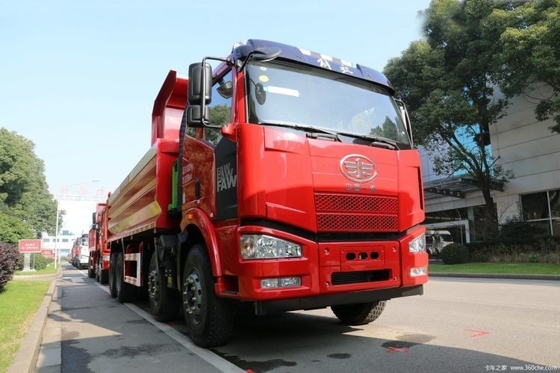 23 뜨거운 중고 FAW Jiefang J6M 8X4 371 375hp 덤프 트럭 오시바 엔진 280 HP 자동차