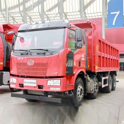 핫 FAW Jiefang J6L 무거운 트럭 350hp 8X4 6X4 375hp 덤프 트럭 360° 후방 카메라