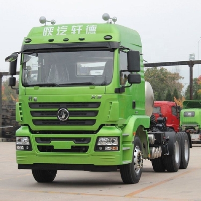 360° 후방 카메라 산시 오토 쑤안데 X3 가벼운 375hp 6X4 LNG 트랙터 트럭 헤드
