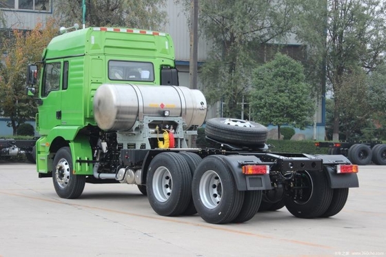 360° 후방 카메라 산시 오토 쑤안데 X3 가벼운 375hp 6X4 LNG 트랙터 트럭 헤드