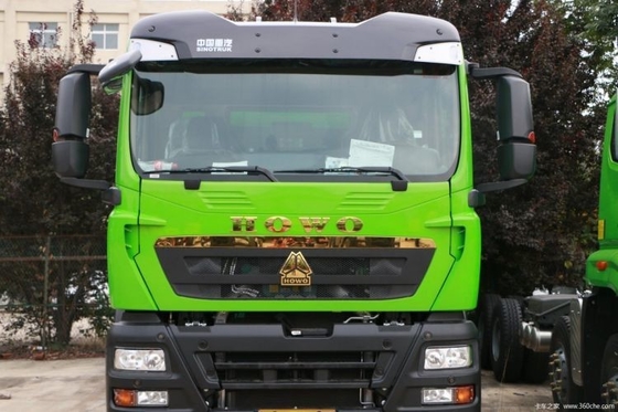 375hp HOWO TX 8X4 National Heavy Truck의 자동 에어컨을 갖춘 덤프 트럭