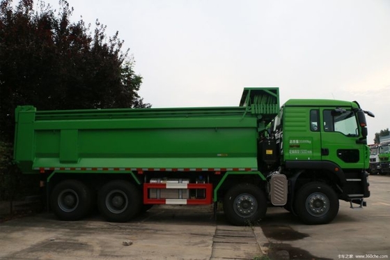 375hp HOWO TX 8X4 National Heavy Truck의 자동 에어컨을 갖춘 덤프 트럭