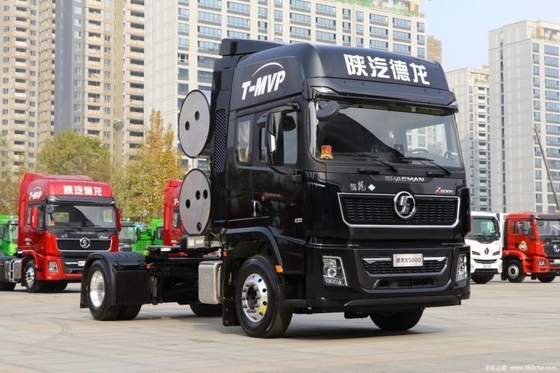고 GVW Shaanxi Auto X5000 460hp 4X2 LNG 류트럭 헤드