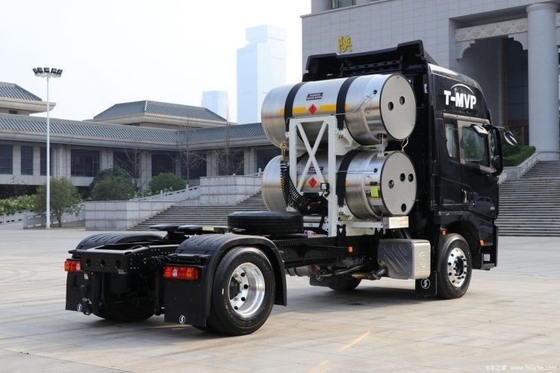 고 GVW Shaanxi Auto X5000 460hp 4X2 LNG 류트럭 헤드