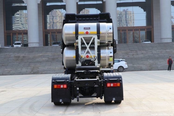 고 GVW Shaanxi Auto X5000 460hp 4X2 LNG 류트럭 헤드