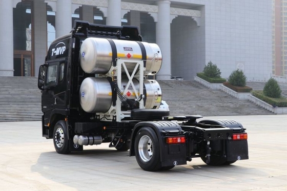 고 GVW Shaanxi Auto X5000 460hp 4X2 LNG 류트럭 헤드