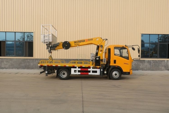 마력 150hp 중고품 부티크 호우 16m-30m 항공 작업 트럭 트럭 크레인