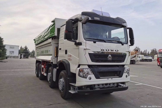 국가 중량 트럭 HOWO TX 8X4 덤프 트럭 350hp 371hp 0km 역차 번호 2