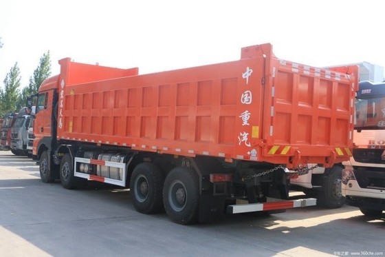 국가 중량 트럭 션 데카 시트랙 G7 500hp 6x2 8X4 덤프 트럭 360° 후방 카메라