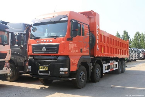 국가 중량 트럭 션 데카 시트랙 G7 500hp 6x2 8X4 덤프 트럭 360° 후방 카메라