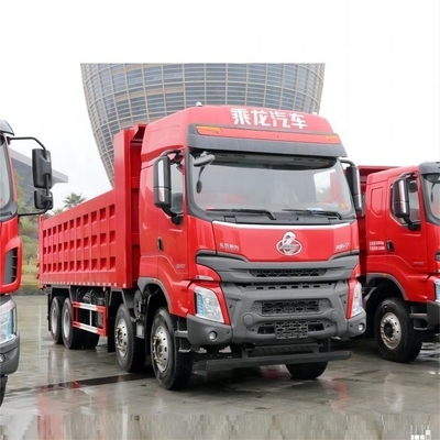 중고용 둥펜 류키 첸글롱 H70 8X4 375hp 8.6m 덤프 트럭