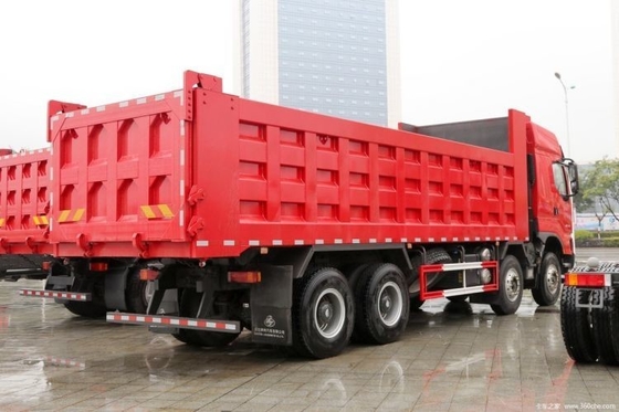 중고용 둥펜 류키 첸글롱 H70 8X4 375hp 8.6m 덤프 트럭