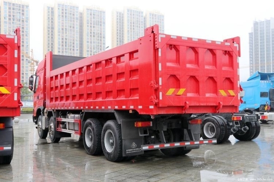 중고용 둥펜 류키 첸글롱 H70 8X4 375hp 8.6m 덤프 트럭