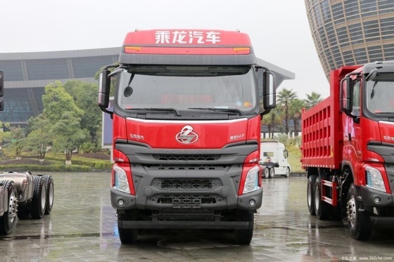 중고용 둥펜 류키 첸글롱 H70 8X4 375hp 8.6m 덤프 트럭