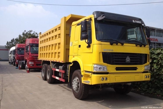 국가 중량 트럭 HOWO 6X4 336hp 21-30T 화물 및 2 명의 승객을위한 덤프 트럭