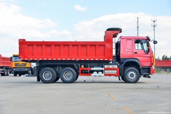 국가 중량 트럭 400HP 6X4 HOWo V7 덤프 트럭 8.575x2.55x3.45 차원