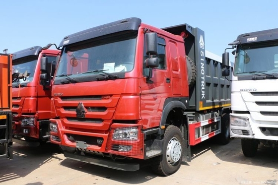 국가 중량 트럭 HOW-7 360HP 6X4 375 371hp 중고용 덤프 트럭 6.8m