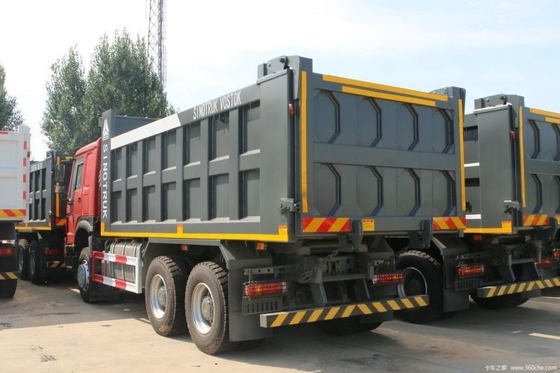 국가 중량 트럭 HOW-7 360HP 6X4 375 371hp 중고용 덤프 트럭 6.8m