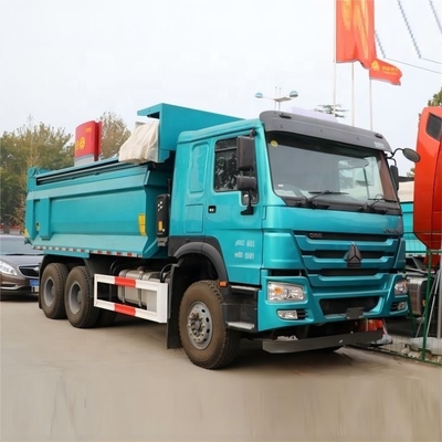 0 KM 중고용 덤프 트럭 5.6m 6X4 336HP 371 375HP HOWO-7 국립 중량 트럭
