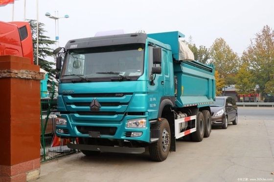 0 KM 중고용 덤프 트럭 5.6m 6X4 336HP 371 375HP HOWO-7 국립 중량 트럭