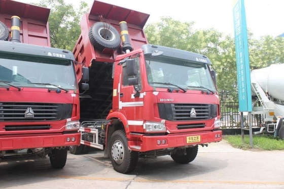 0 KM 중고용 덤프 트럭 5.6m 6X4 336HP 371 375HP HOWO-7 국립 중량 트럭