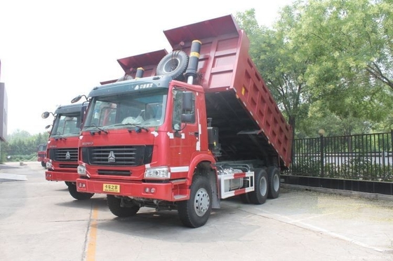 0 KM 중고용 덤프 트럭 5.6m 6X4 336HP 371 375HP HOWO-7 국립 중량 트럭