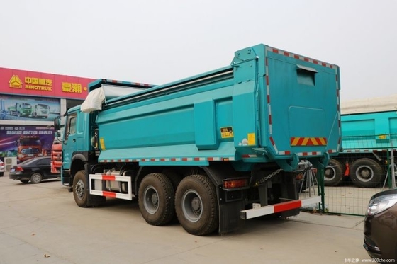 0 KM 중고용 덤프 트럭 5.6m 6X4 336HP 371 375HP HOWO-7 국립 중량 트럭