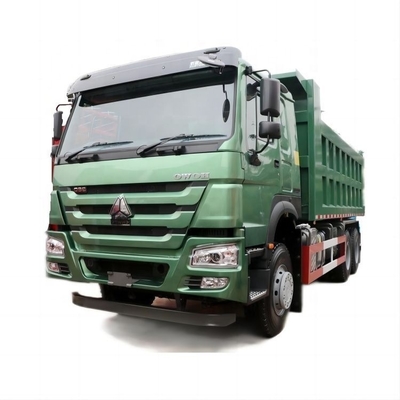 중고용 HOWO-7 6X4 380마력 371 375hp AMT 플러그인 하이브리드 덤프 트럭