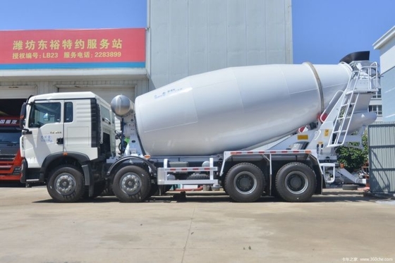 14000kg 인기가 있는 시노트룩 HOWO TX 340 마력 8X4 7.5 평방 콘크리트 믹서 트럭