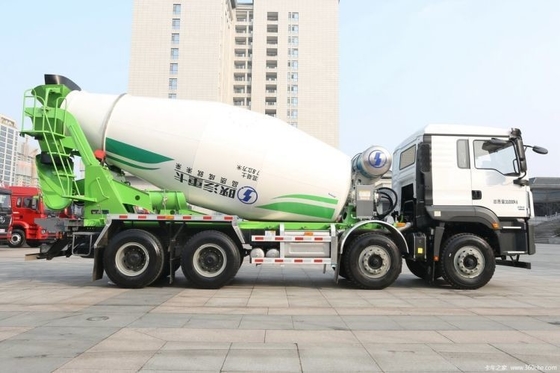 독보적인 판매점 인기가 있는 산시 중형 카드론 M3000S 350HP 8X4 콘크리트 혼합 트럭