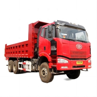 FAW J6P 무거운 트럭 0 Km 350 HP 6X4 371 375HP 5.8m 자동 창문 덤프 트럭
