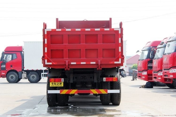 FAW J6P 무거운 트럭 0 Km 350 HP 6X4 371 375HP 5.8m 자동 창문 덤프 트럭
