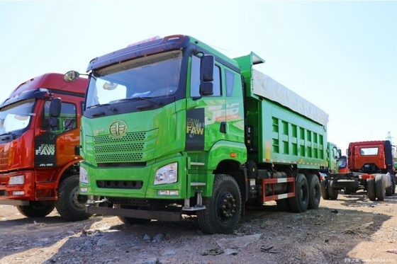 청다오 해방 JH6 중량 트럭 400HP 6X4 5.8m 37 37 용량 및 자동 창