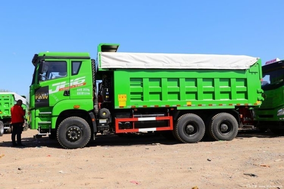 청다오 해방 JH6 중량 트럭 400HP 6X4 5.8m 37 37 용량 및 자동 창